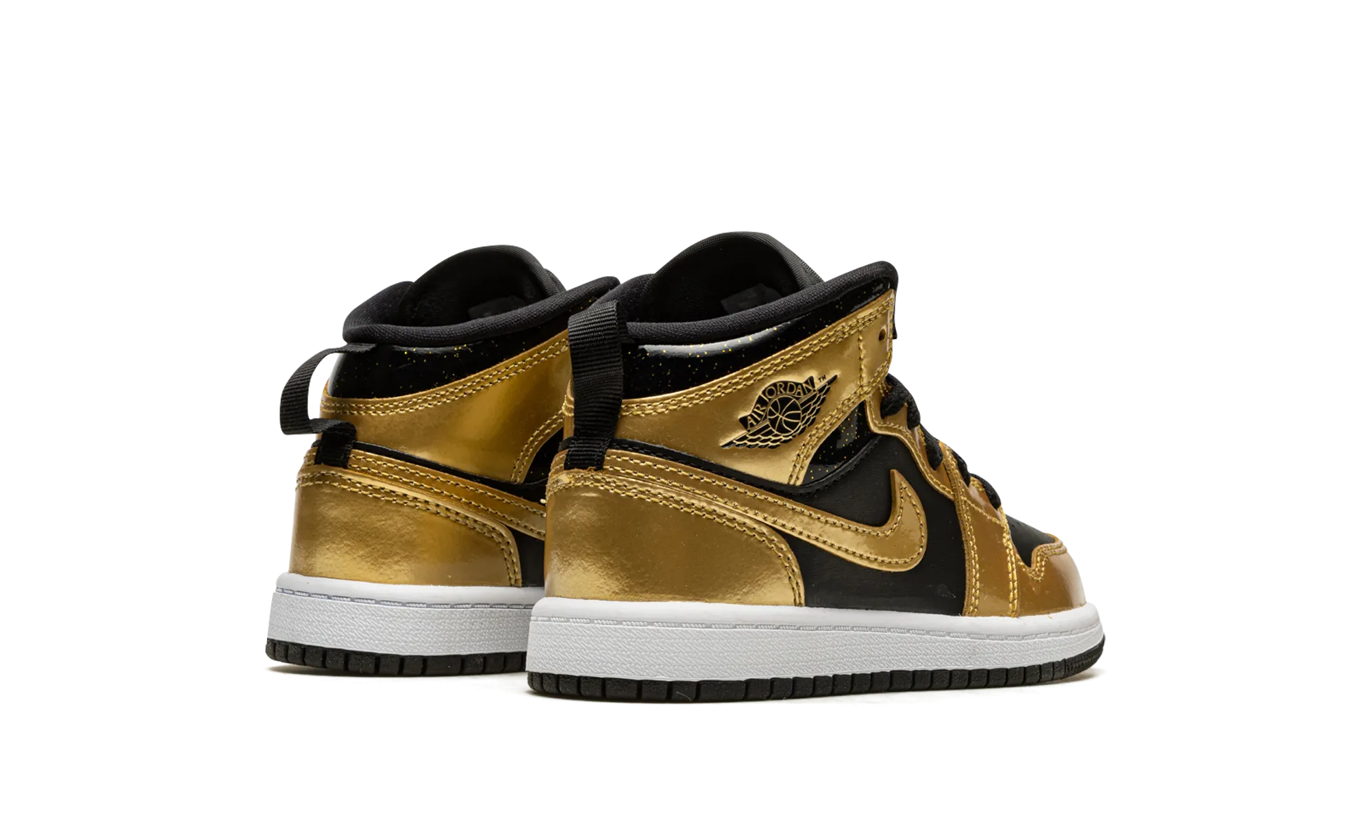 Jordan 1 Mid SE PS "Metallic Gold" jordan preschool kids shoes