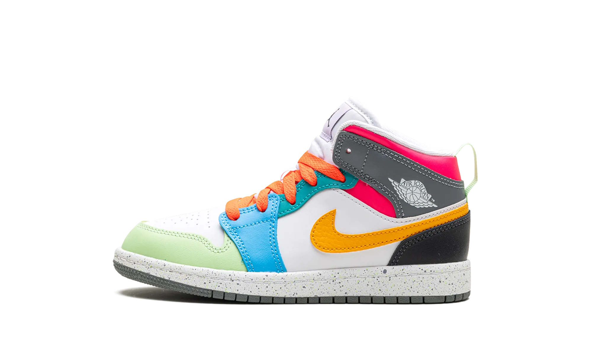 Jordan 1 Mid SE PS "Multi Color" Jordan Pre School shoes