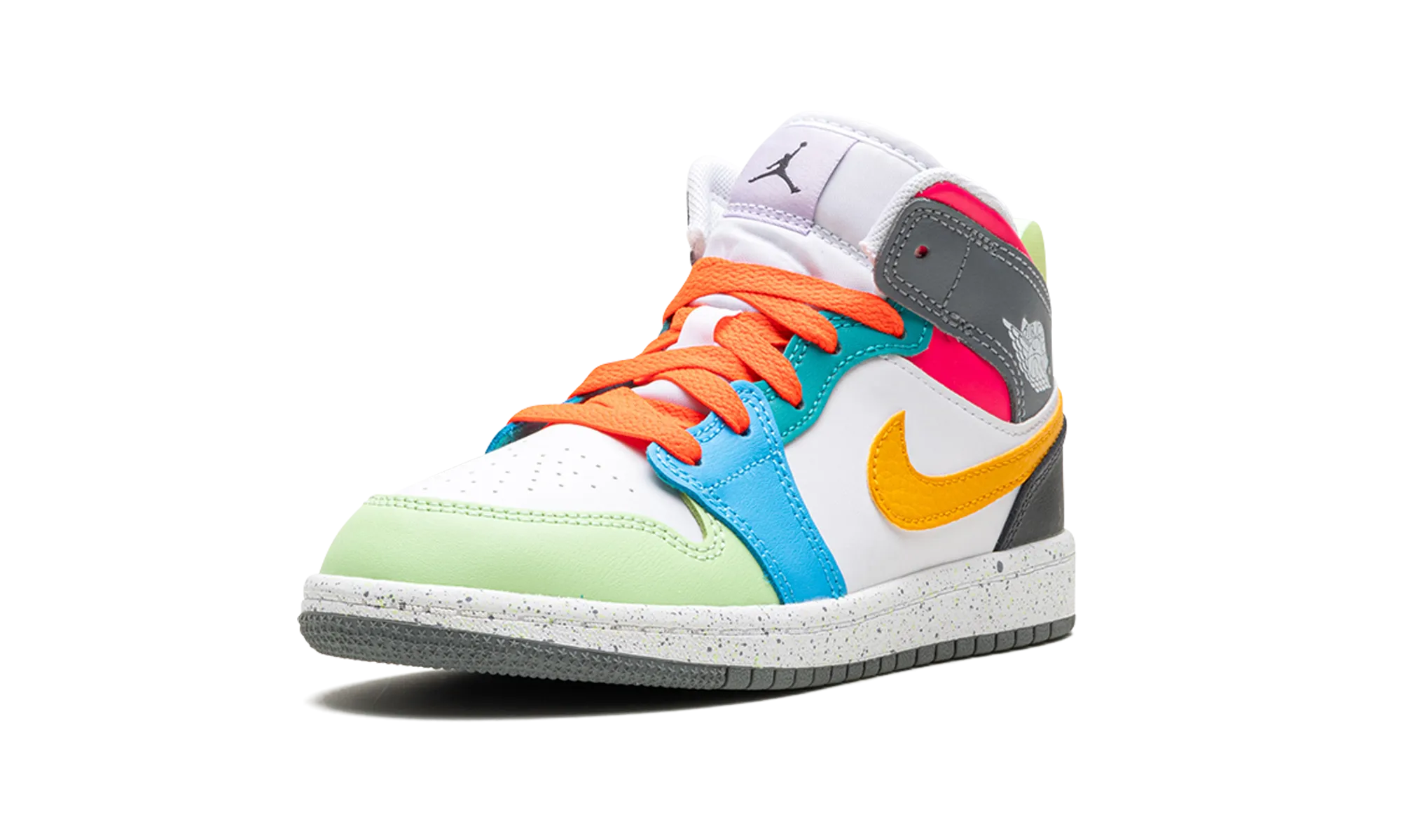 Jordan 1 Mid SE PS "Multi Color" jordan preschool kids shoes