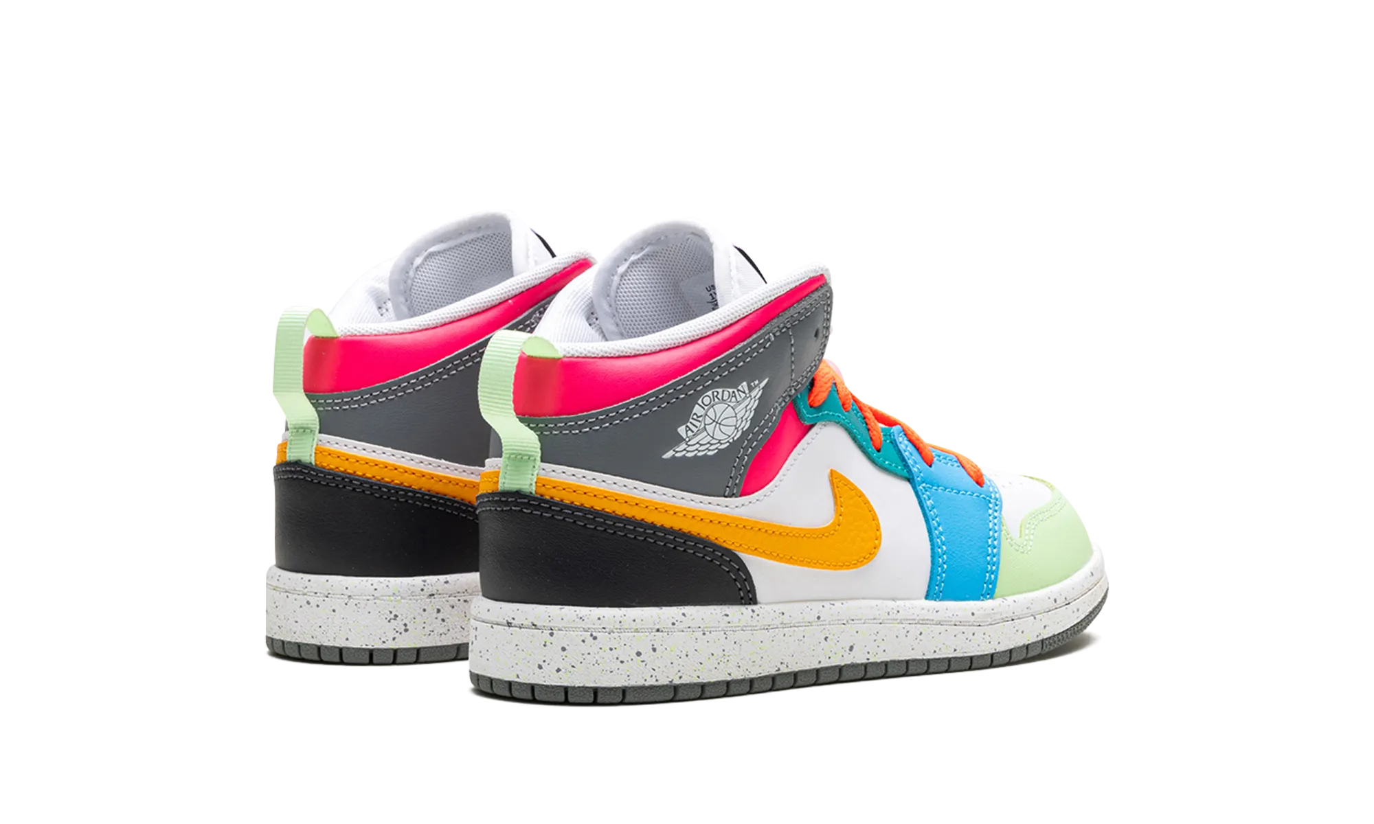 Jordan 1 Mid SE PS "Multi Color" jordan preschool kids shoes