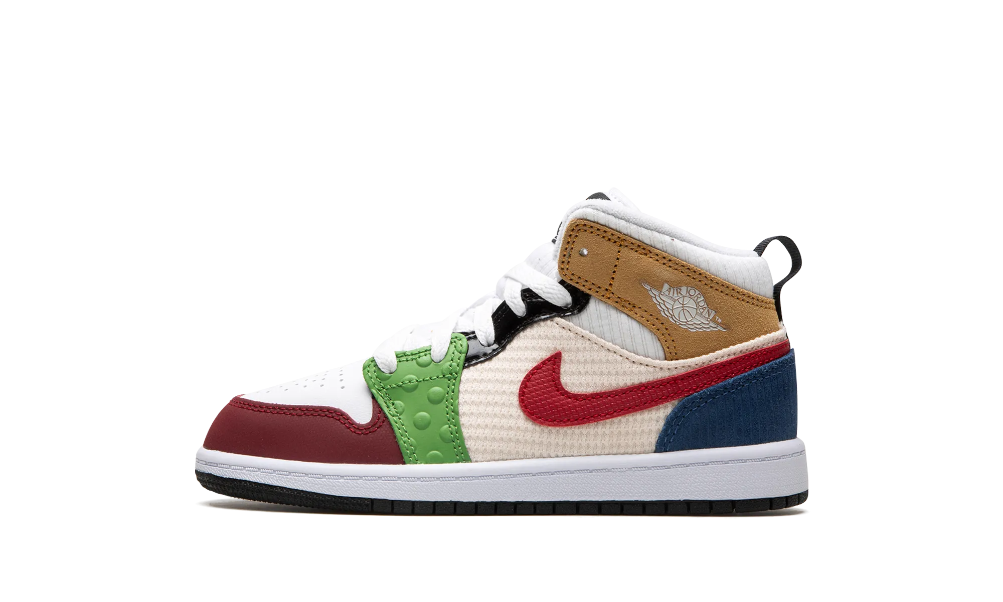 JORDAN 1 MID SE PS "PATCHWORK" Jordan Pre School shoes