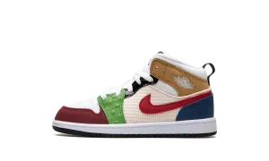 JORDAN 1 MID SE PS "PATCHWORK" Jordan Pre School shoes