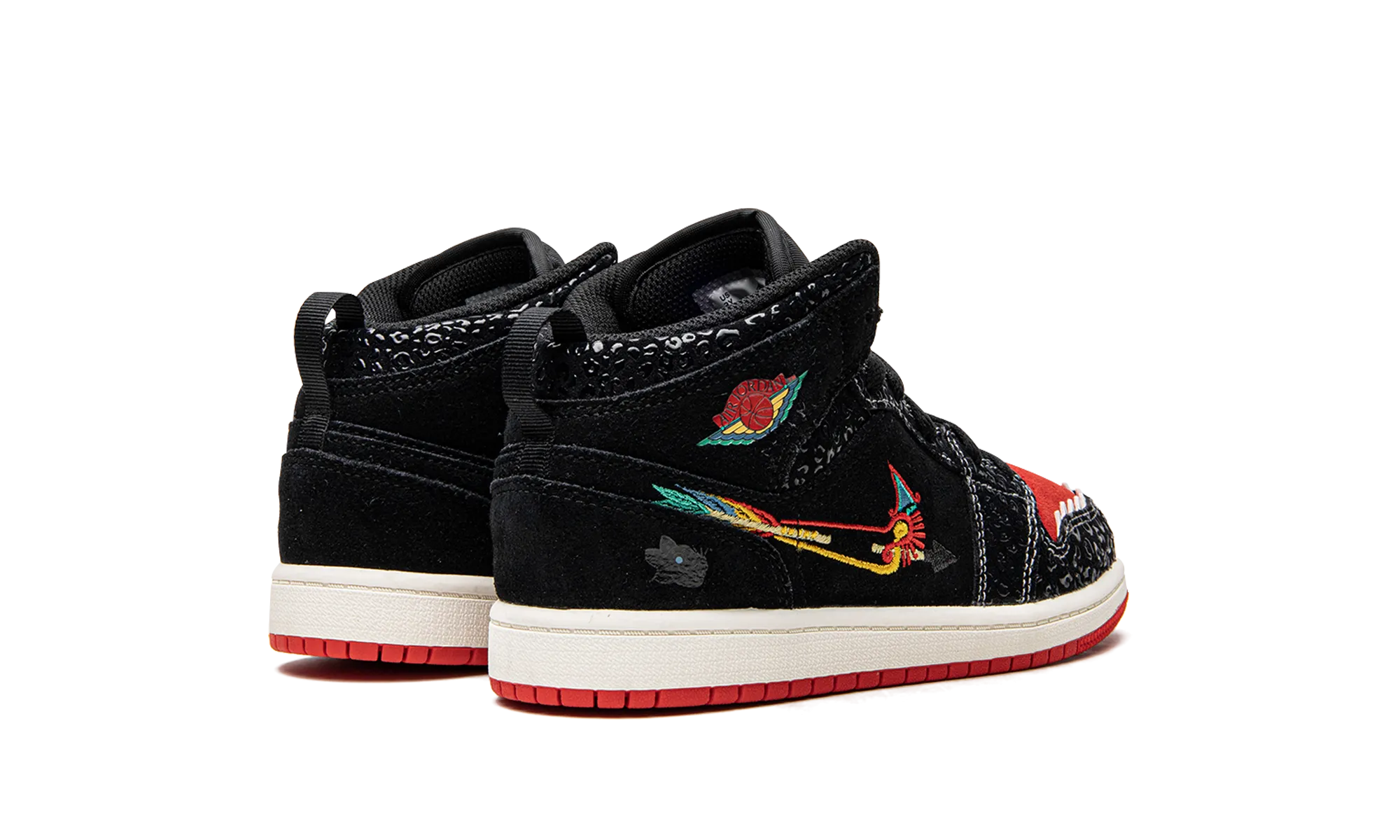 Jordan 1 Mid SE PS "Siempre Familia" jordan preschool kids shoes