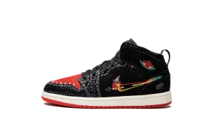 Jordan 1 Mid SE PS "Siempre Familia" Jordan Pre School shoes