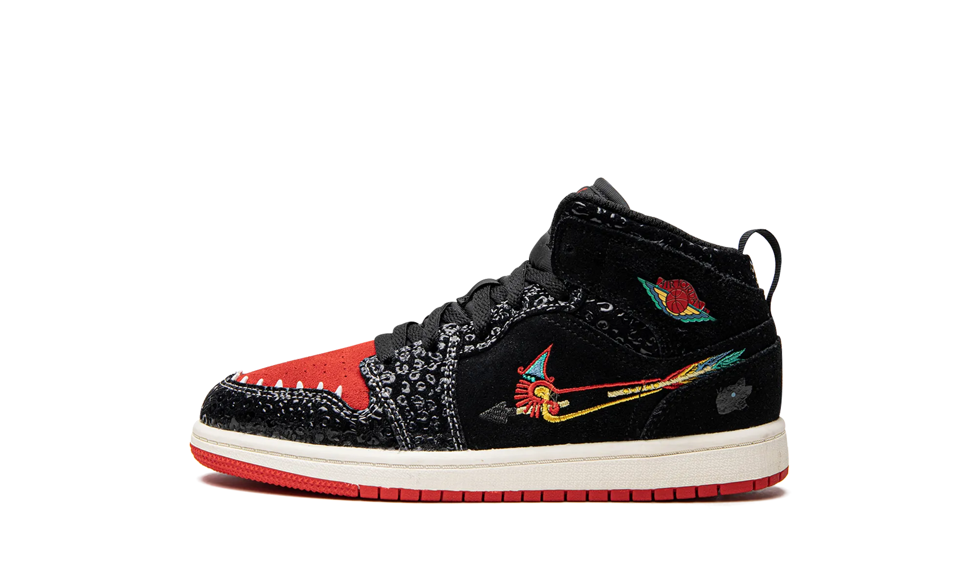 Jordan 1 Mid SE PS "Siempre Familia" Jordan Pre School shoes