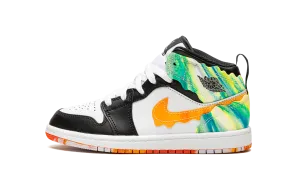 Jordan 1 Mid SE PS "Wavy" Jordan Pre School shoes