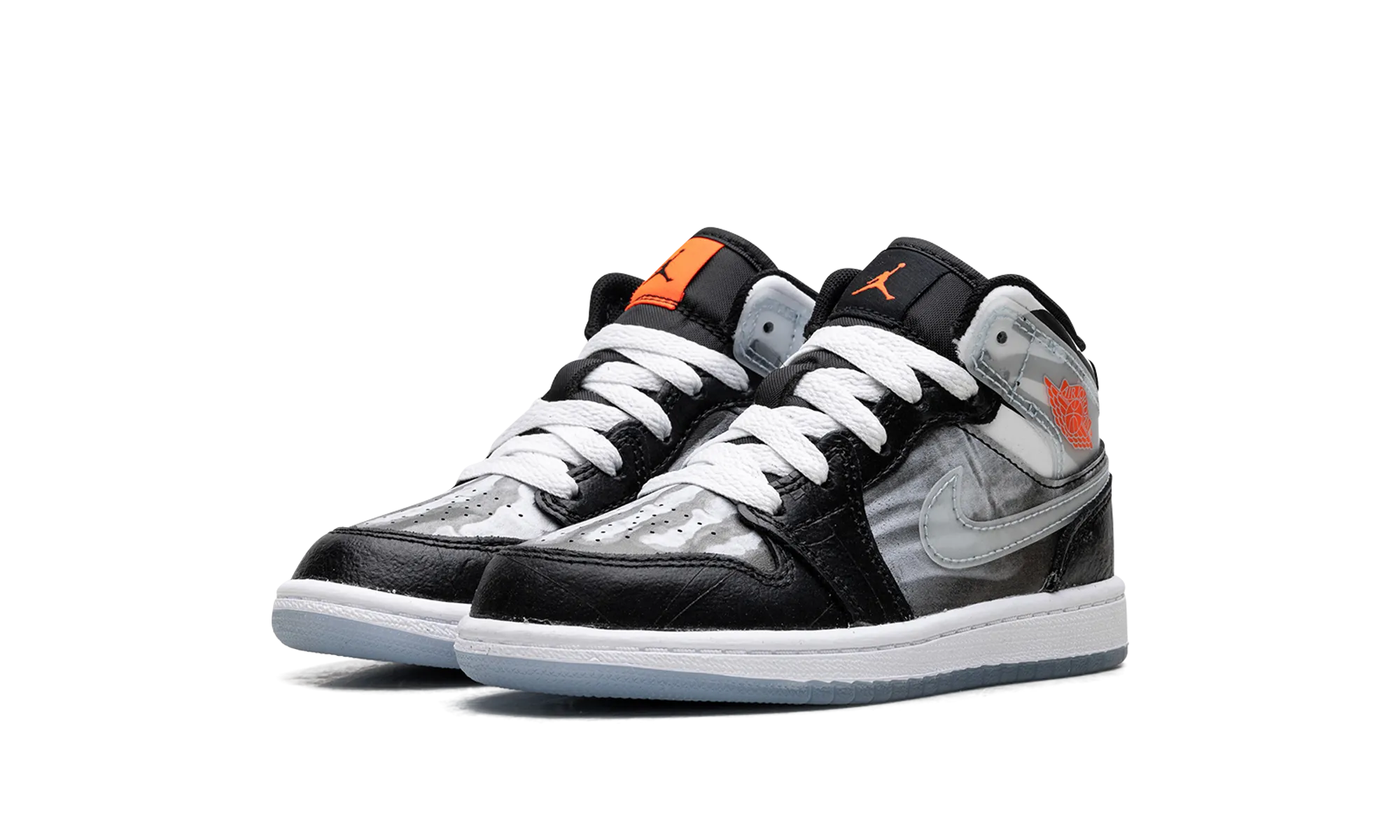 Jordan 1 Mid SS PS "X-Ray" jordan preschool kids shoes