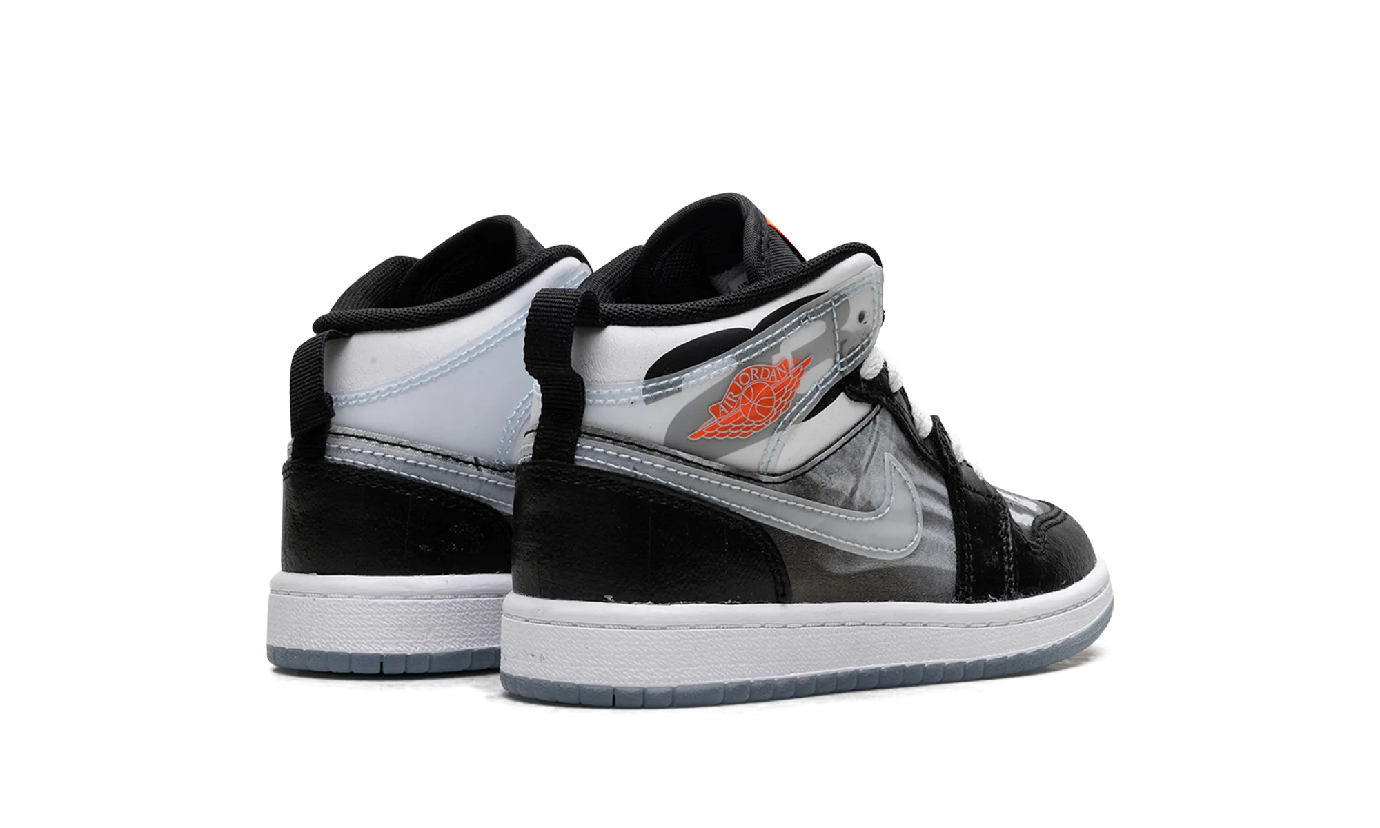 Jordan 1 Mid SS PS "X-Ray" jordan preschool kids shoes