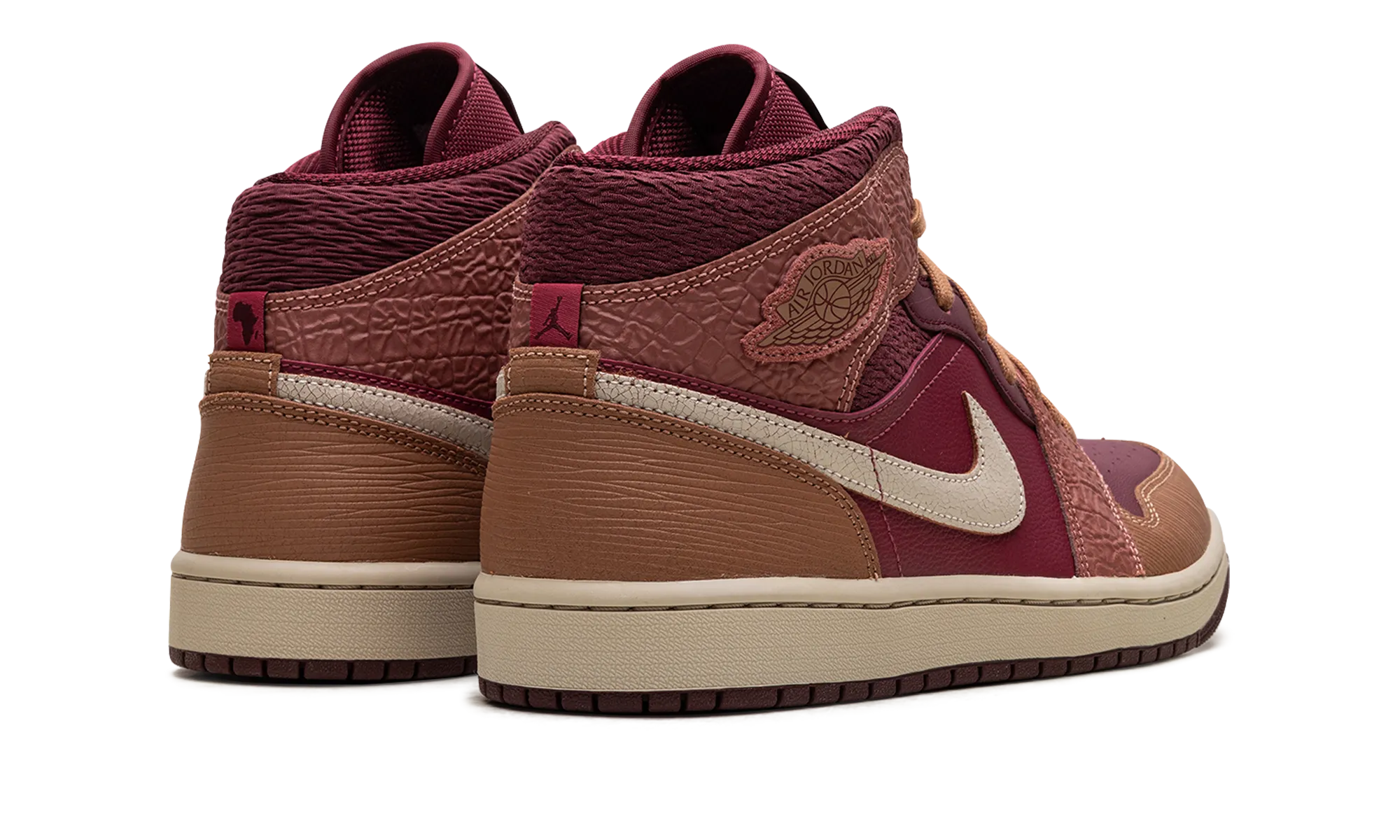 Jordan 1 Mid WMNS "Africa" jordan classic womens shoes