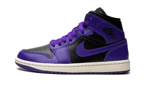 JORDAN 1 MID WMNS "Black/Purple" Jordan Women's styles