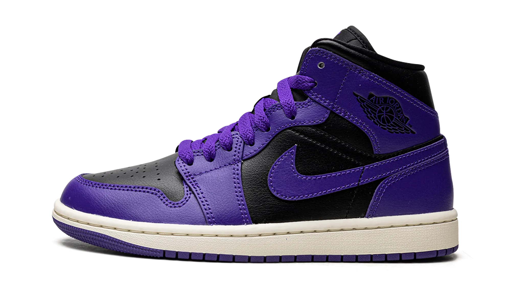 JORDAN 1 MID WMNS "Black/Purple" Jordan Women's styles