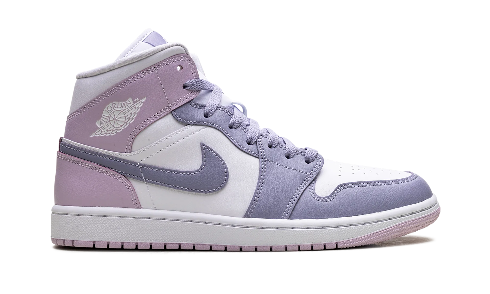 Jordan 1 Mid WMNS "Indigo Haze Doll White" jordan classic womens shoes