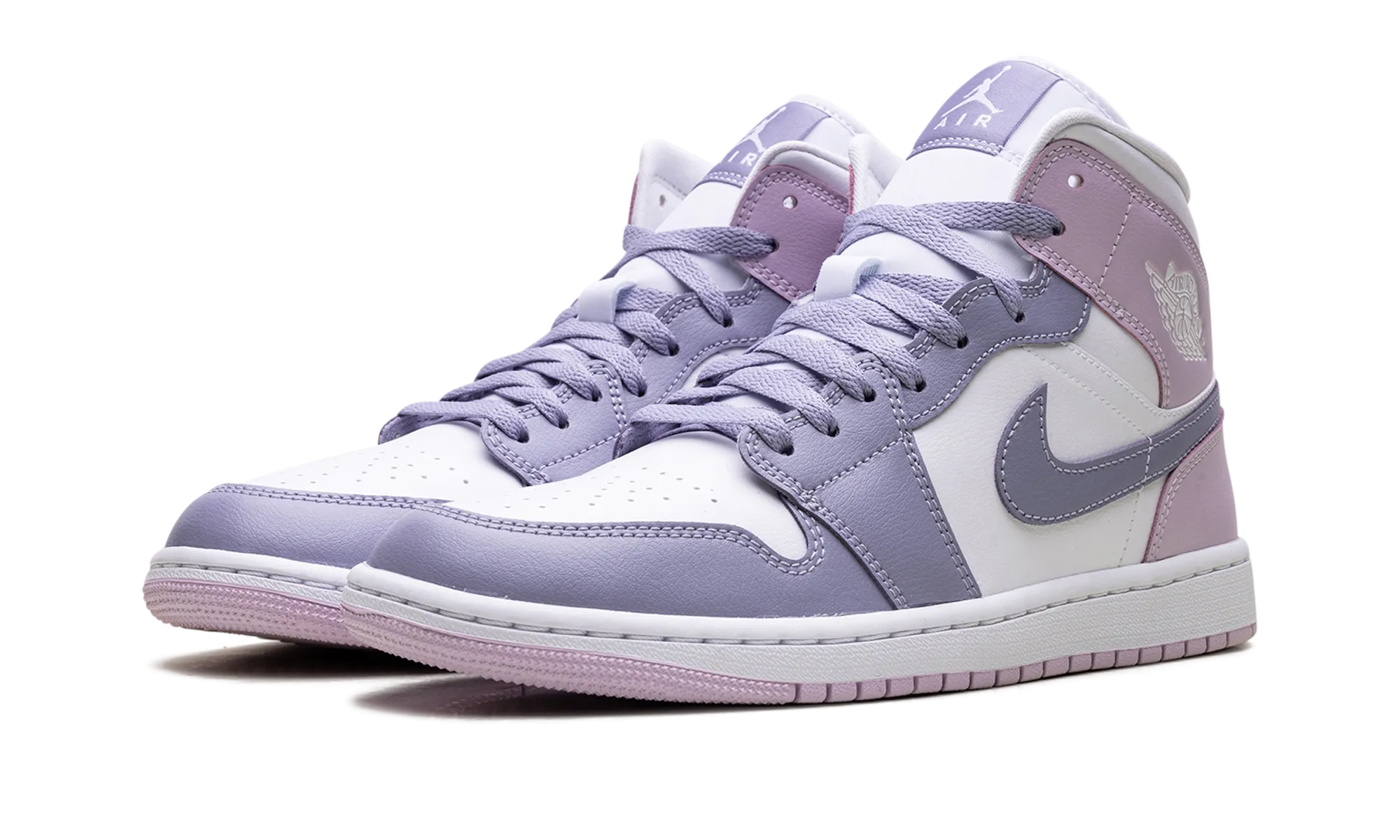 Jordan 1 Mid WMNS "Indigo Haze Doll White" jordan classic womens shoes