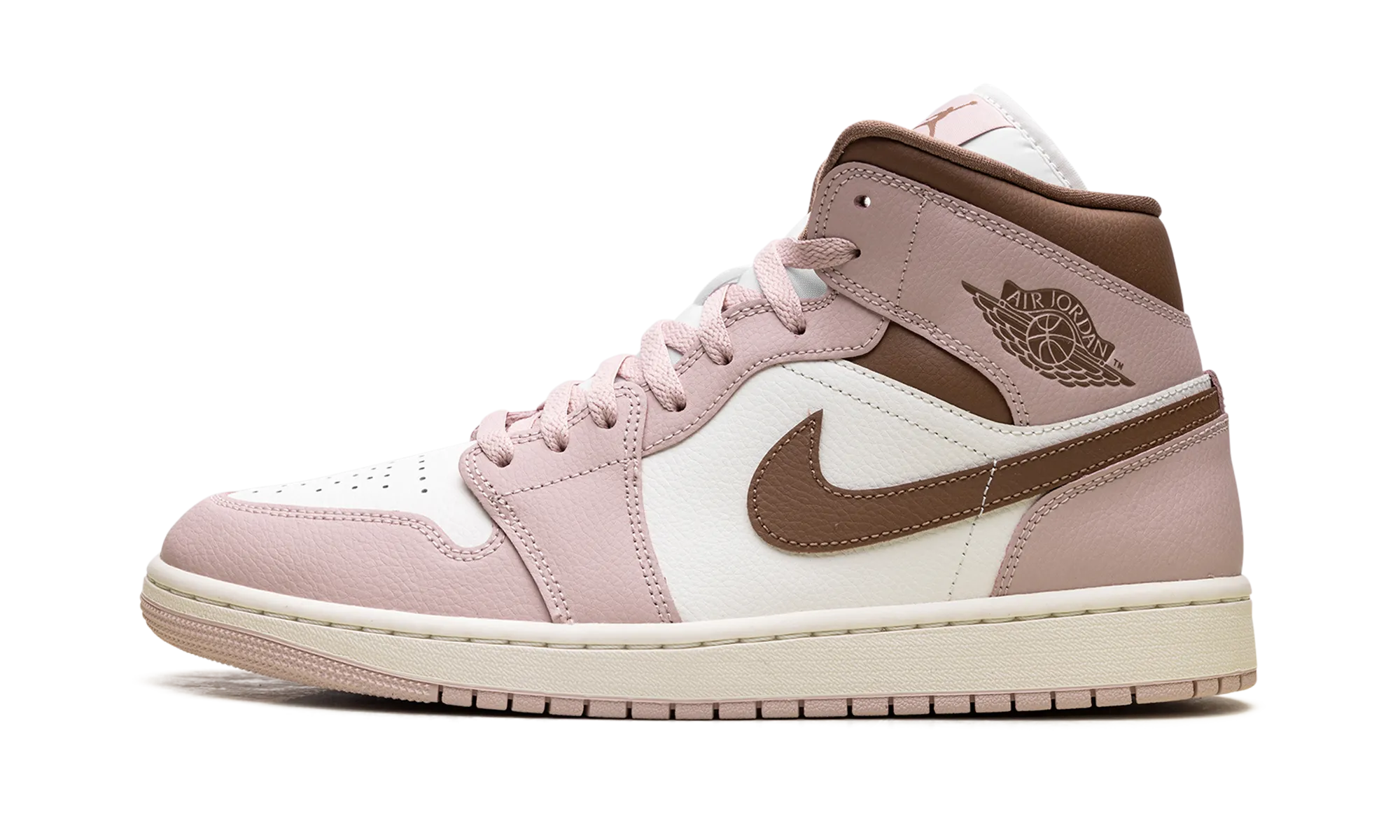 Jordan 1 Mid WMNS "Pink Oxford Brown" Jordan Women's styles