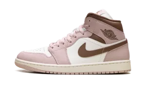 Jordan 1 Mid WMNS "Pink Oxford Brown" Jordan Women's styles