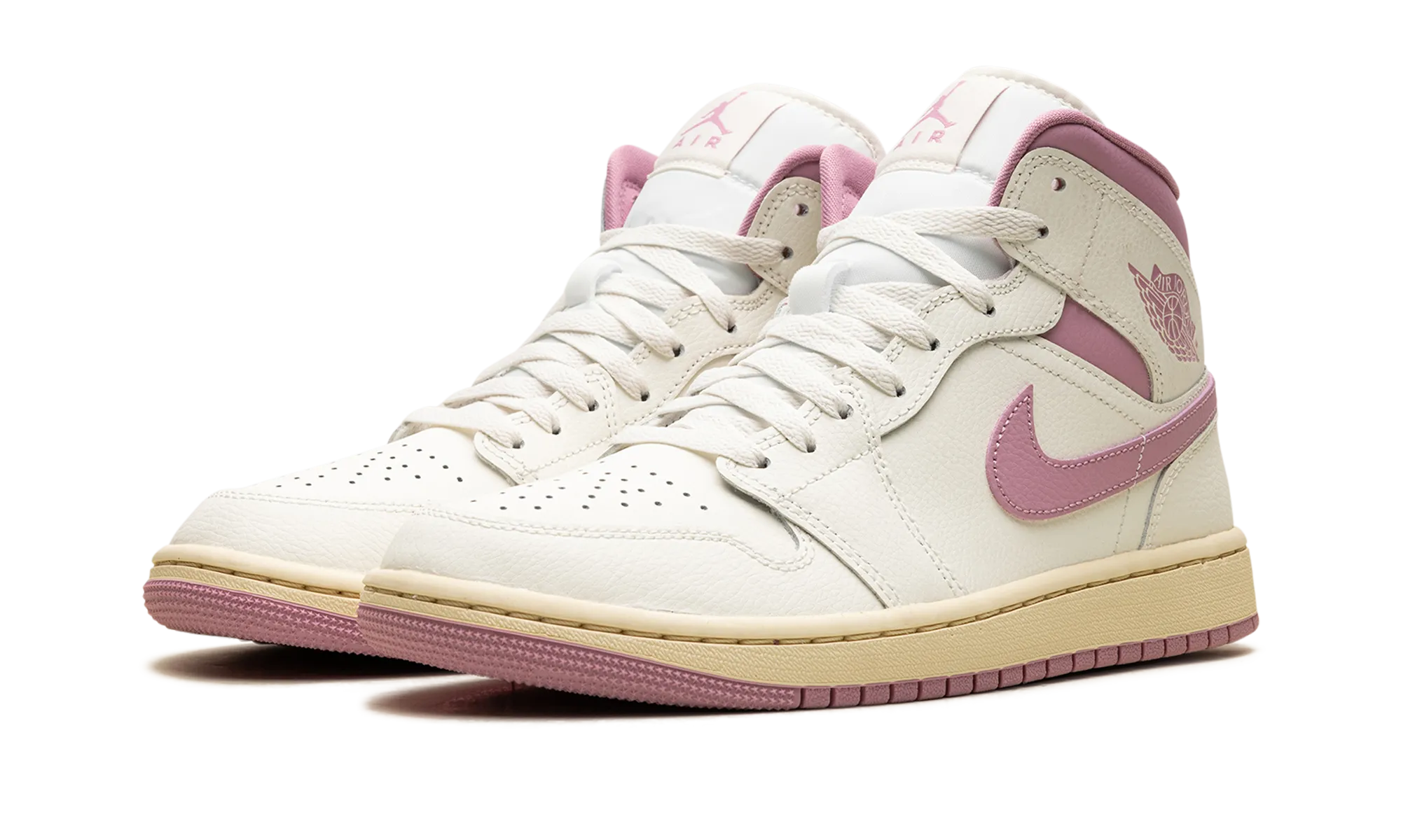 Jordan 1 Mid WMNS "Sail Pink Coconut Milk" jordan classic womens shoes