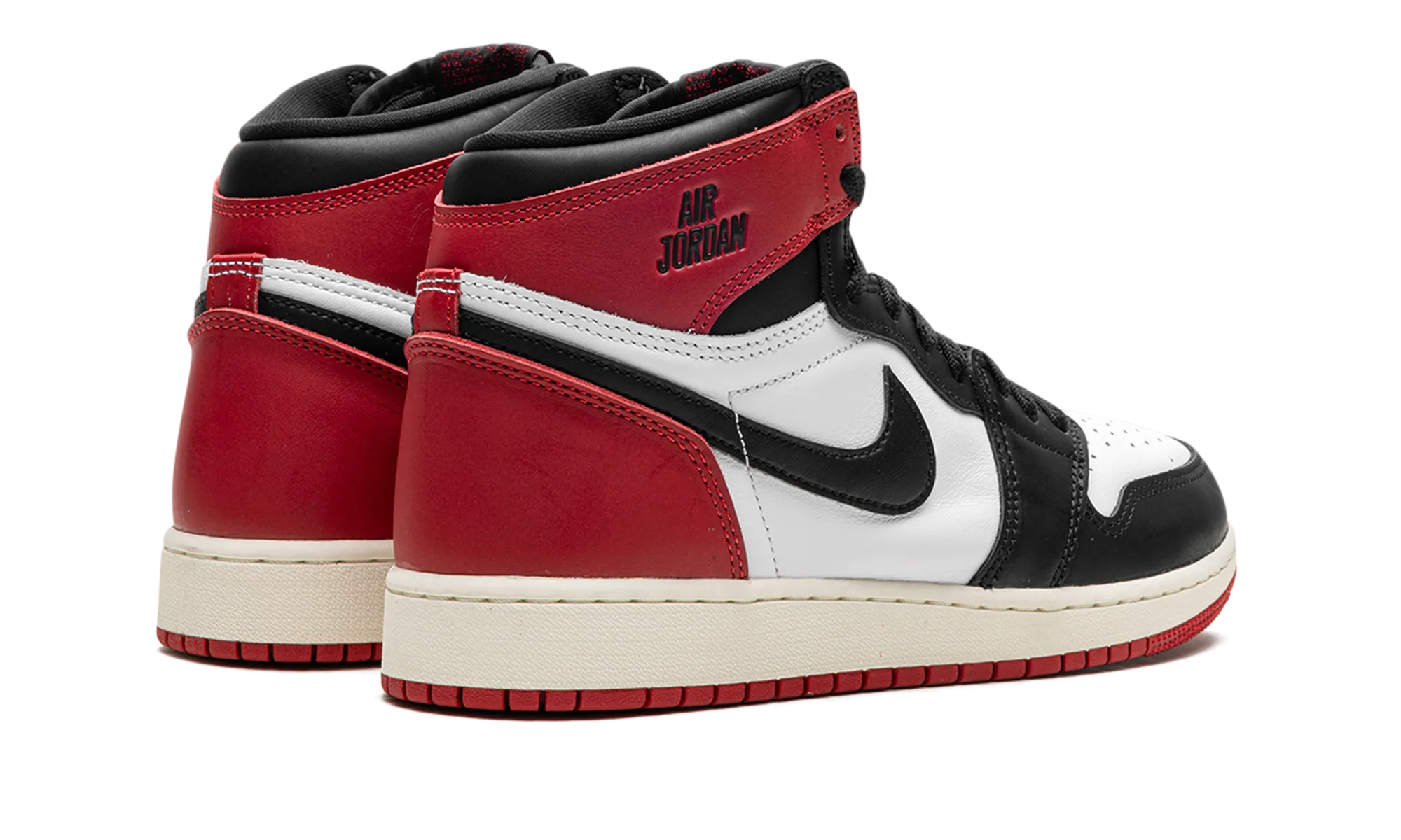 Jordan 1 Retro High OG GS "Black Toe Reimagined" jordan school kids shoes