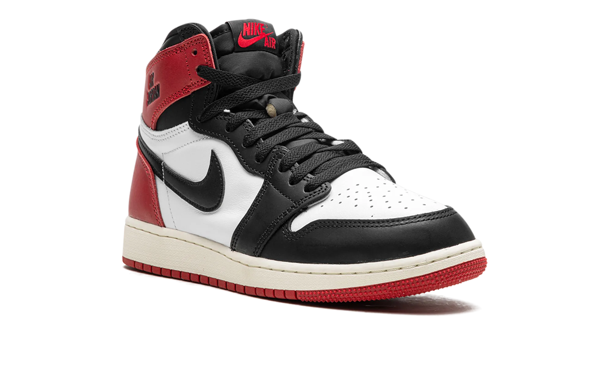 Jordan 1 Retro High OG GS "Black Toe Reimagined" jordan school kids shoes