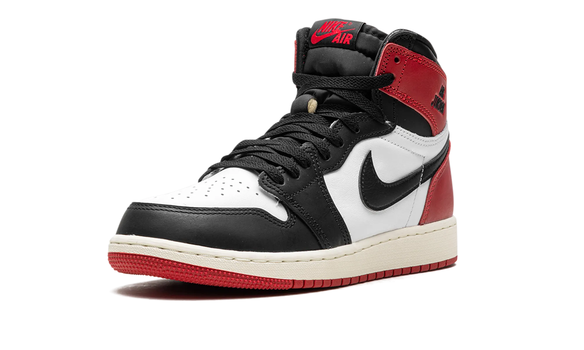 Jordan 1 Retro High OG GS "Black Toe Reimagined" jordan school kids shoes