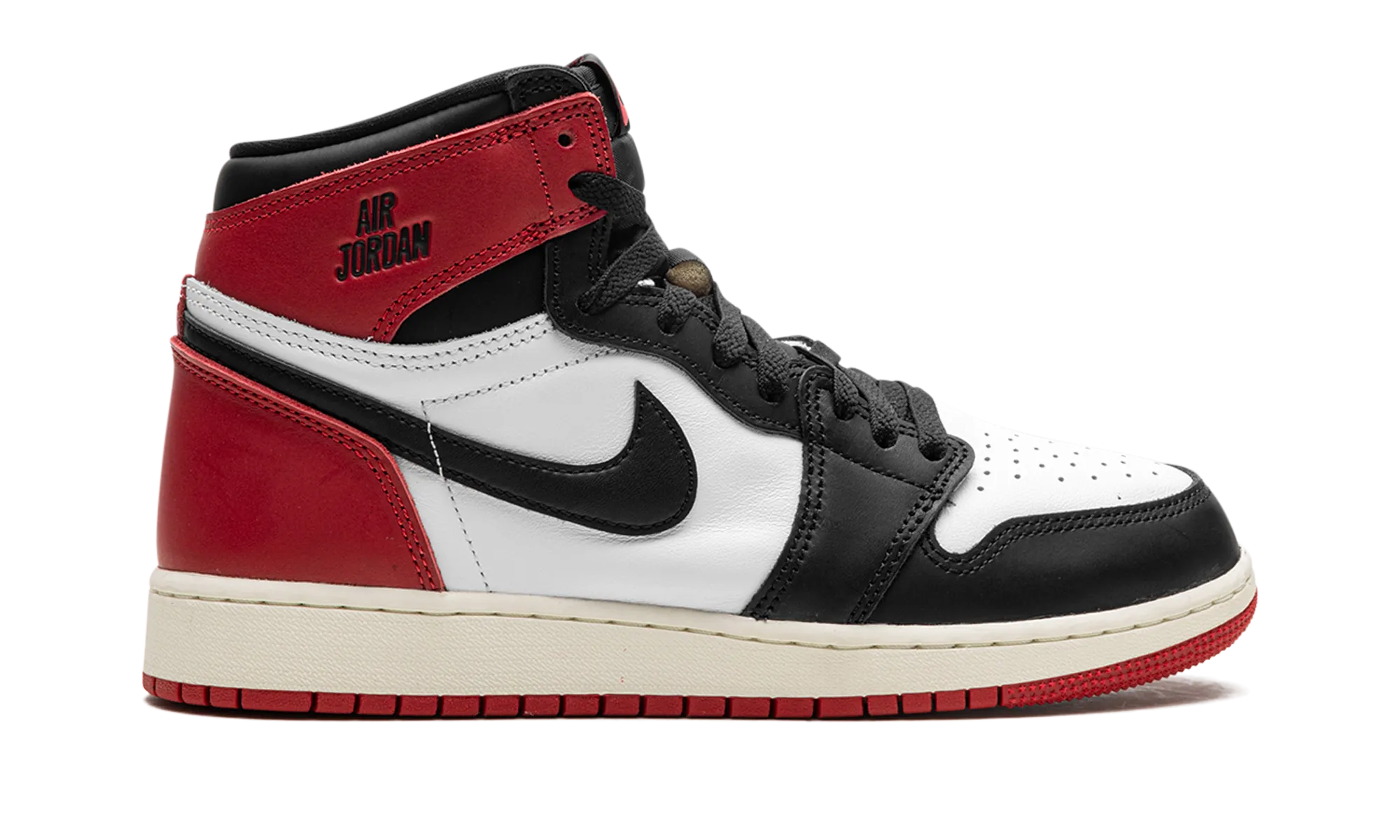 Jordan 1 Retro High OG GS "Black Toe Reimagined" jordan school kids shoes