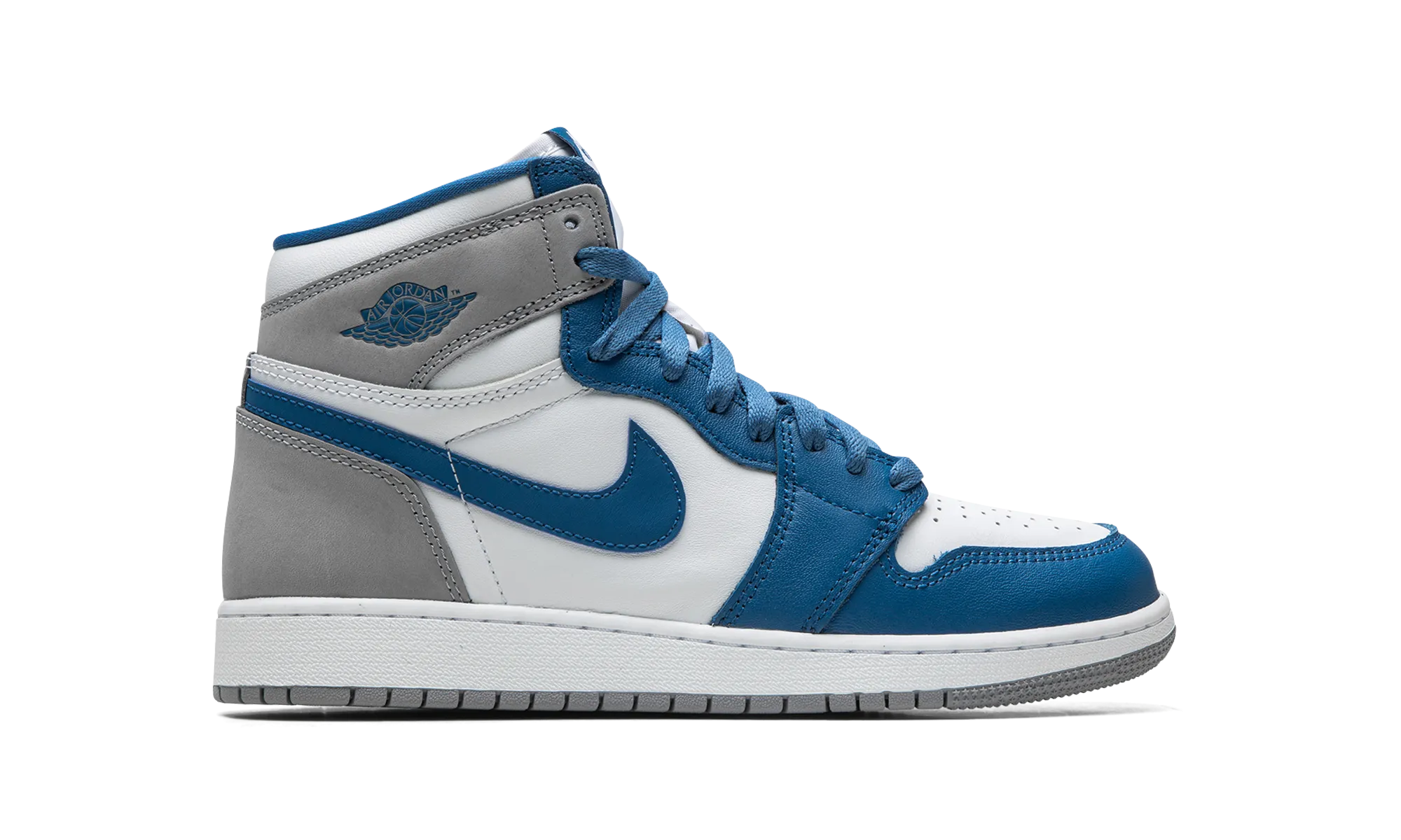 Jordan 1 Retro High OG GS "True Blue" jordan school kids shoes