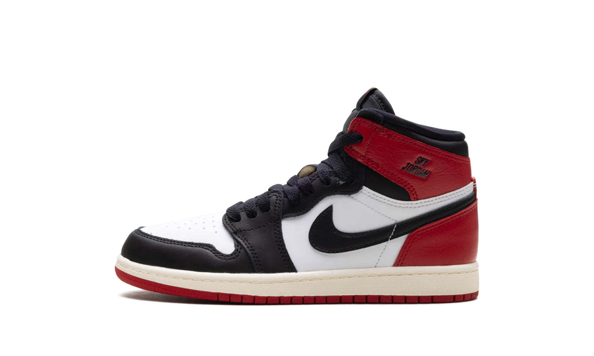 Jordan 1 Retro High OG PS "Black Toe Reimagined" Jordan Pre School shoes