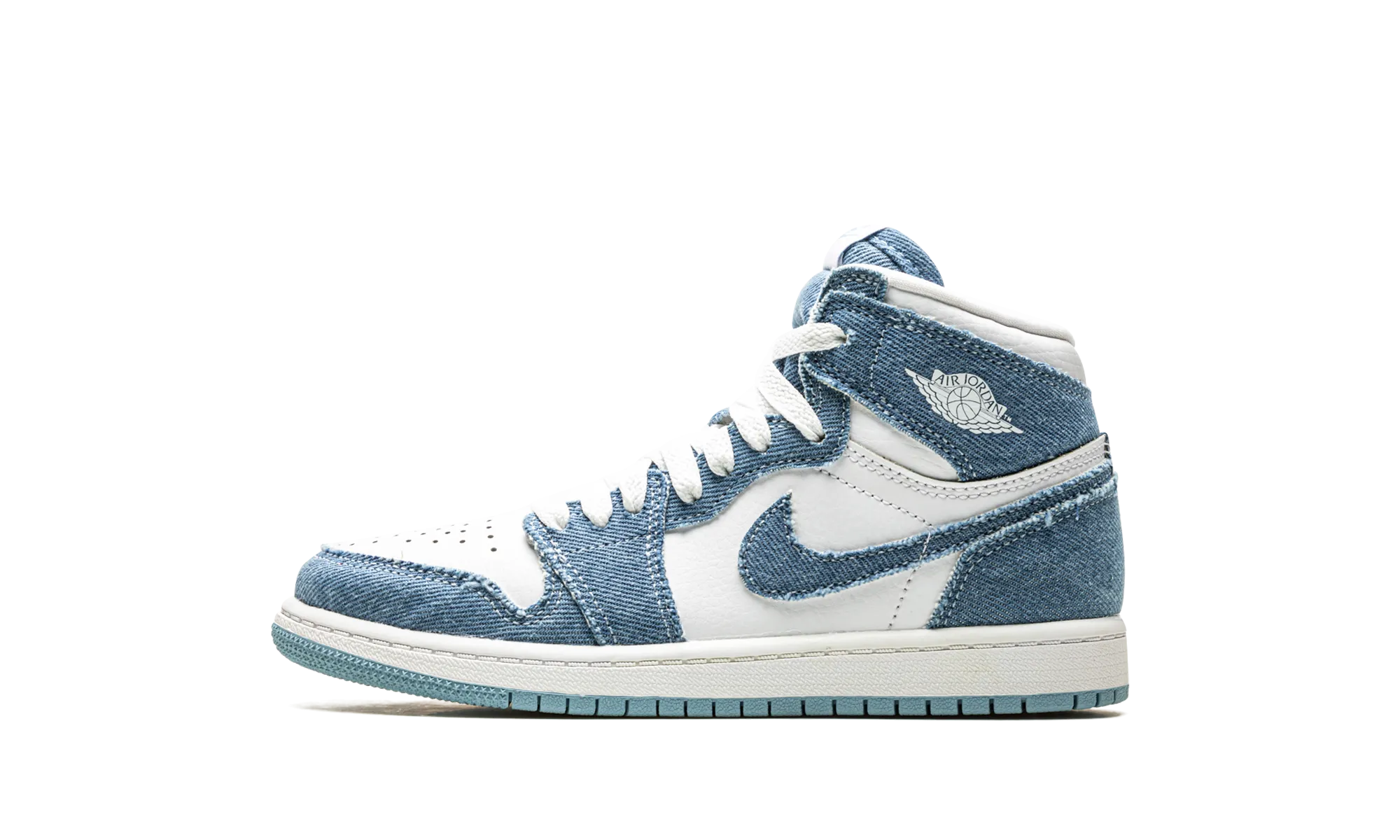 Jordan 1 Retro High OG PS "Denim" jordan preschool kids shoes