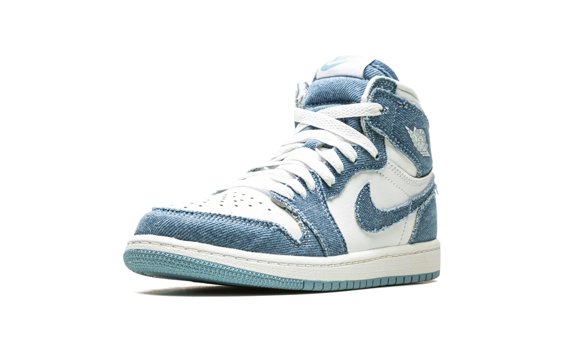 Jordan 1 Retro High OG PS "Denim" jordan preschool kids shoes
