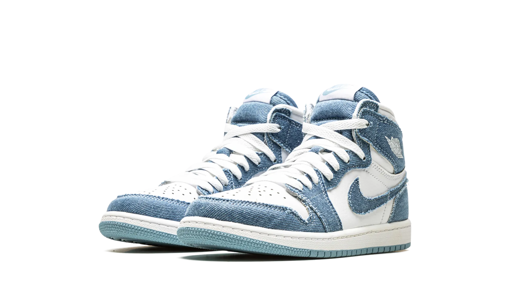 Jordan 1 Retro High OG PS "Denim" jordan preschool kids shoes