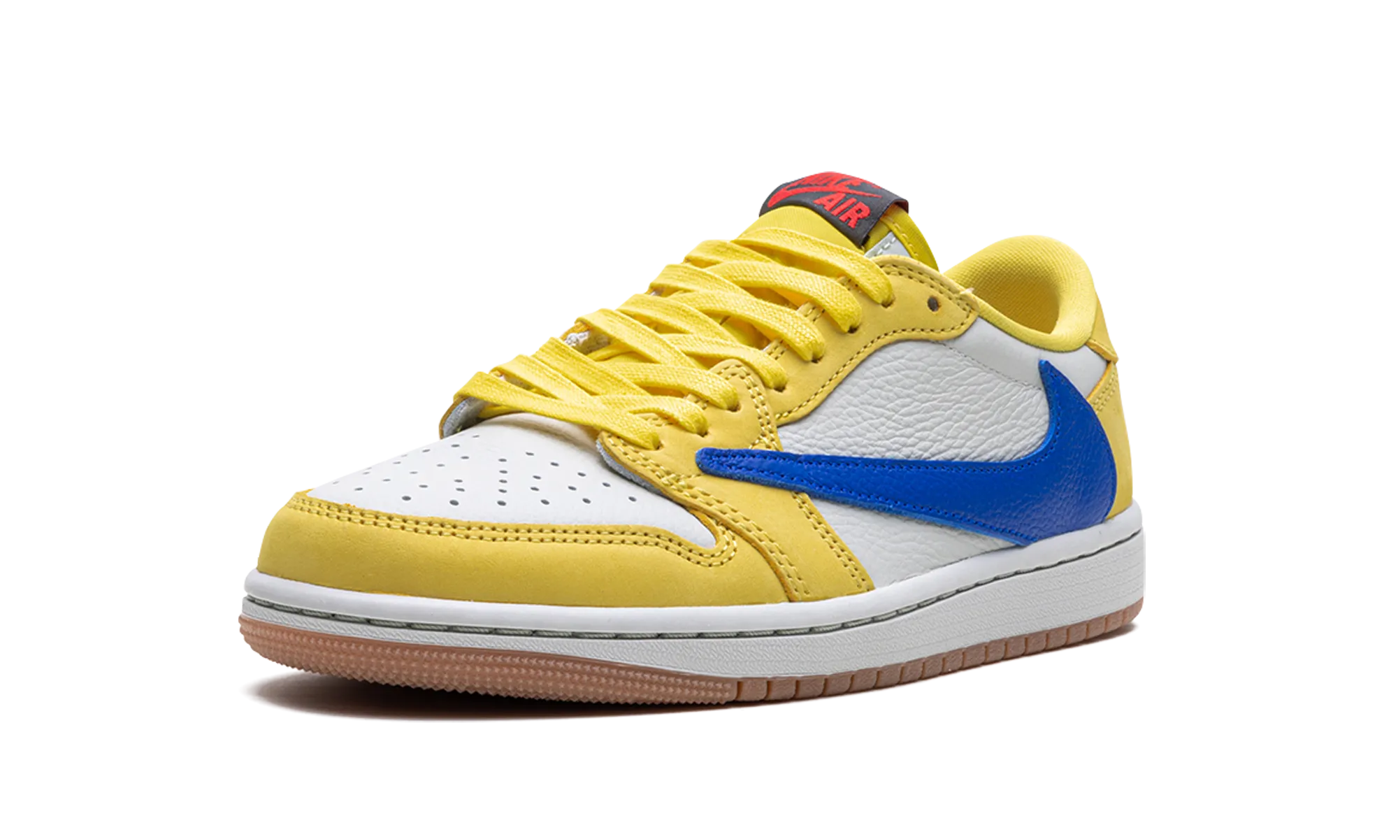 Jordan 1 Retro Low OG WMNS "TRAVIS SCOTT - CANARY" jordan classic womens shoes