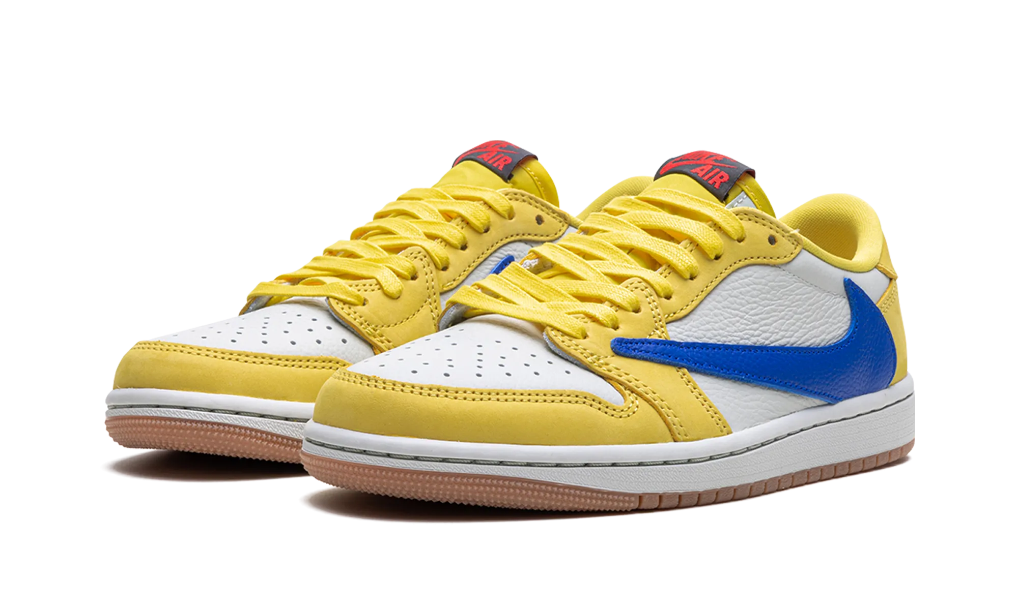 Jordan 1 Retro Low OG WMNS "TRAVIS SCOTT - CANARY" jordan classic womens shoes