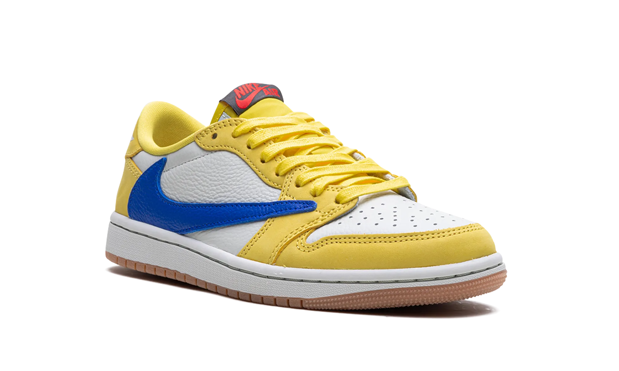 Jordan 1 Retro Low OG WMNS "TRAVIS SCOTT - CANARY" jordan classic womens shoes