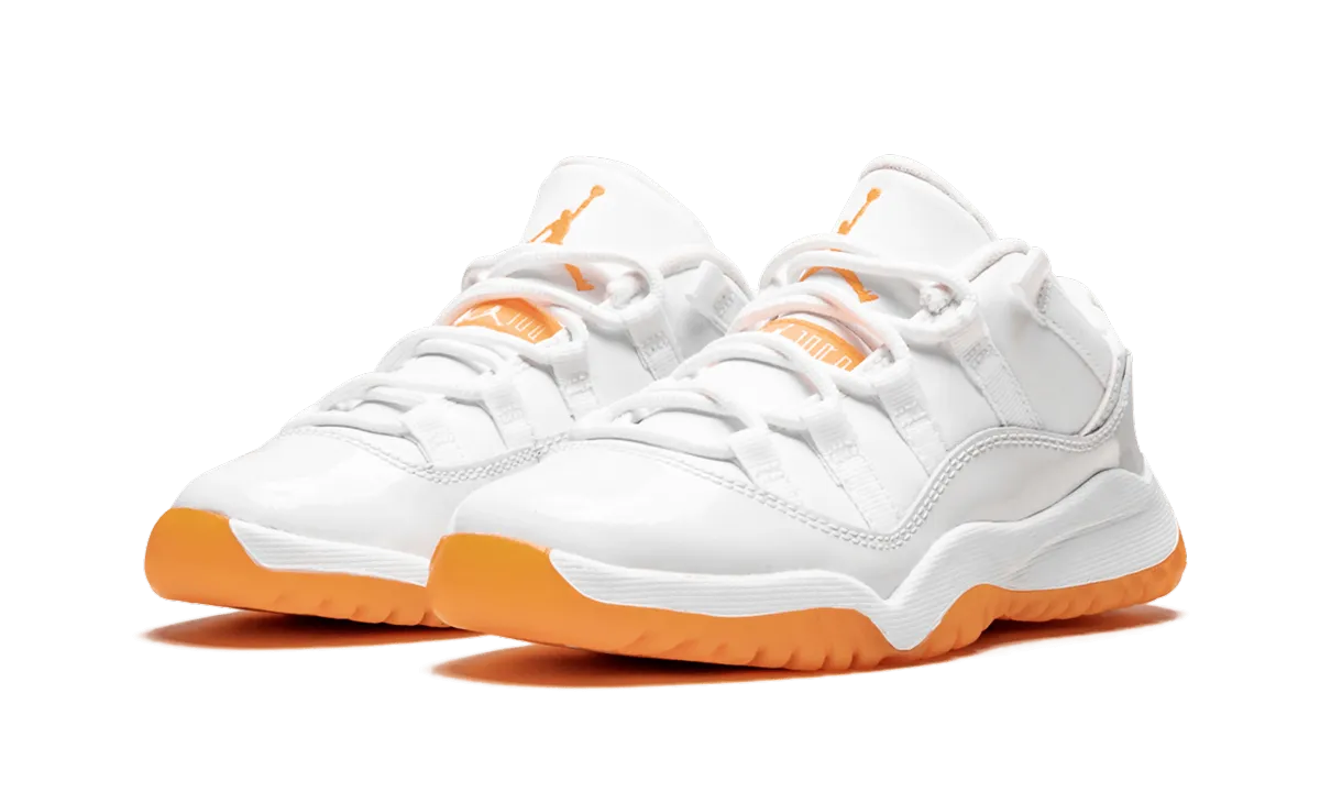 Jordan 11 Retro Low PS "Citrus" jordan preschool kids shoes
