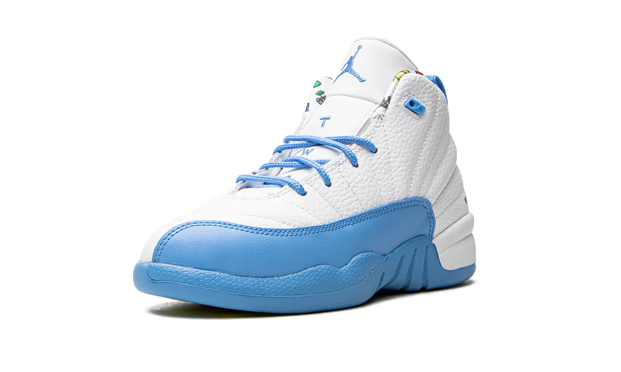 Jordan 12 Retro PS "Emoji" jordan preschool kids shoes