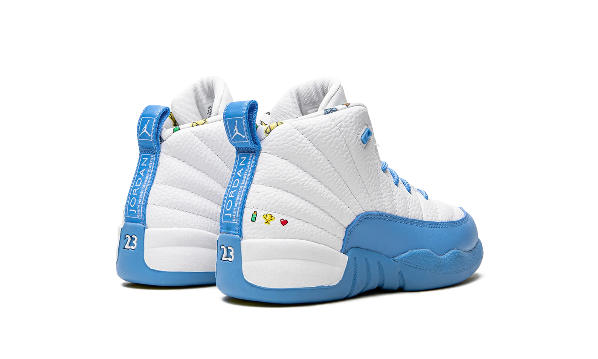 Jordan 12 Retro PS "Emoji" jordan preschool kids shoes