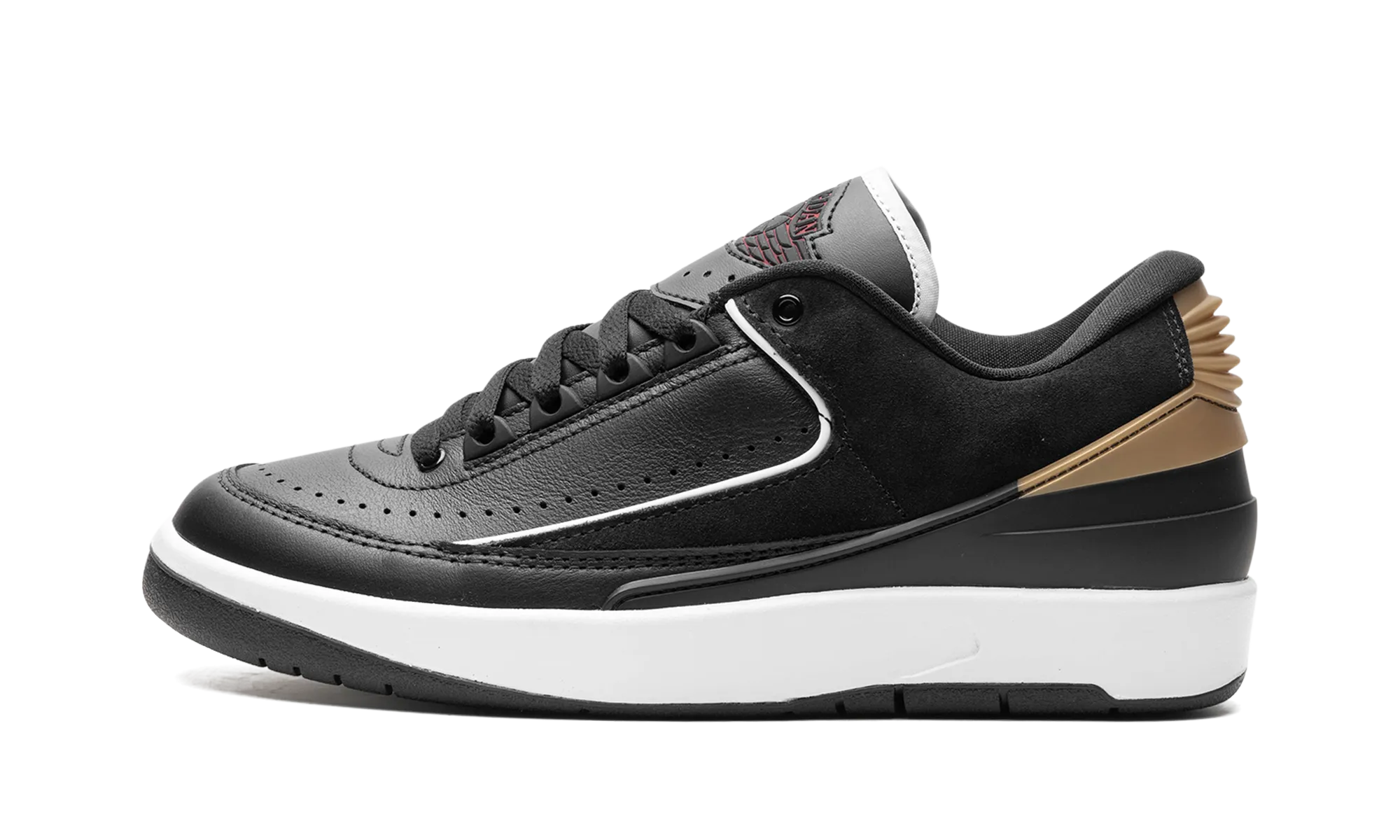 Jordan 2 Retro Low WMNS "Black Metallic Gold" Jordan Women's shoes
