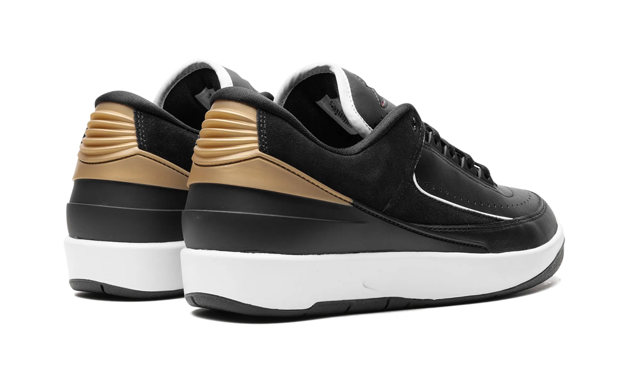 Jordan 2 Retro Low WMNS "Black Metallic Gold" jordan womens sporty sneakers