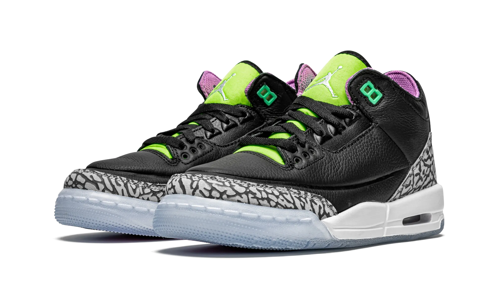 Jordan 3 Retro GS "Electric Green" jordan school kids shoes
