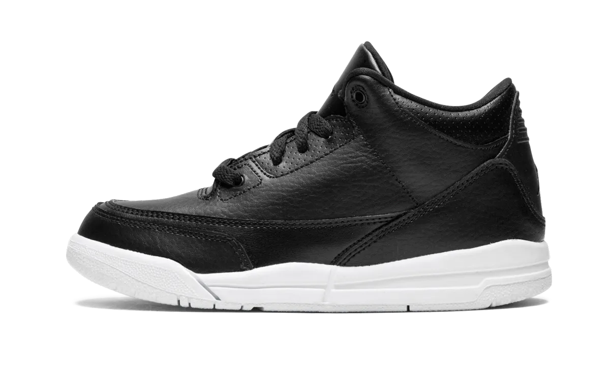 Jordan 3 Retro PS "Black" Jordan Pre School shoes