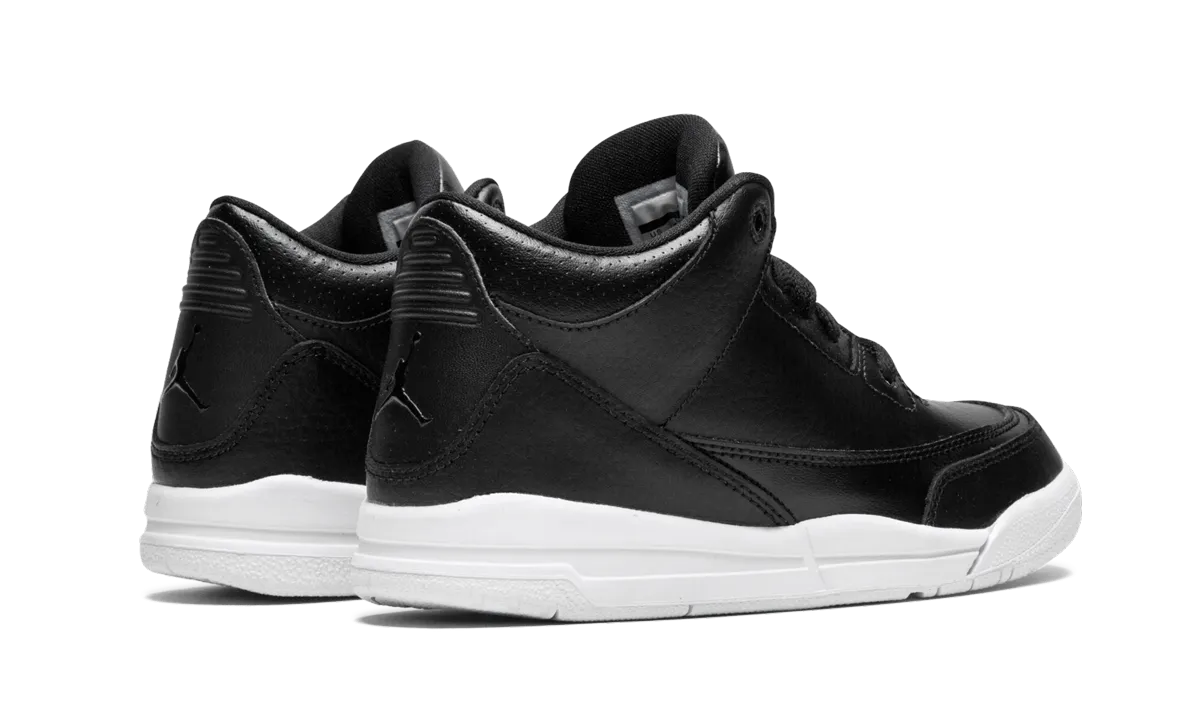 Jordan 3 Retro PS "Black" jordan preschool kids shoes