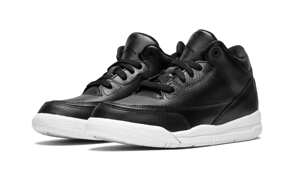 Jordan 3 Retro PS "Black" jordan preschool kids shoes