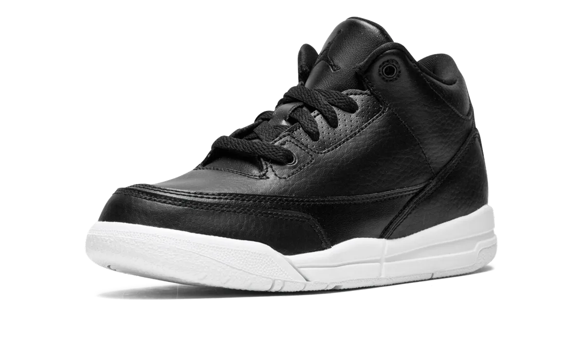 Jordan 3 Retro PS "Black" jordan preschool kids shoes