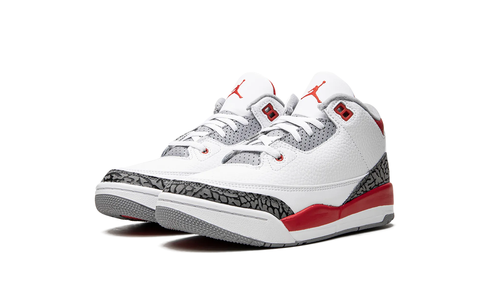 Jordan 3 Retro PS "Fire Red" jordan preschool kids shoes