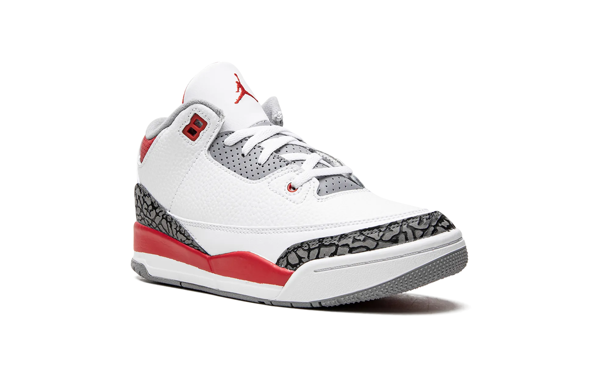 Jordan 3 Retro PS "Fire Red" jordan preschool kids shoes