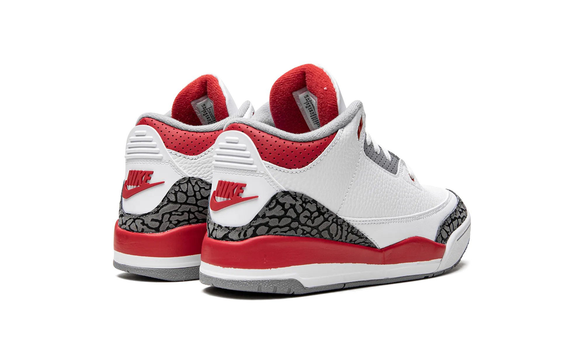 Jordan 3 Retro PS "Fire Red" jordan preschool kids shoes