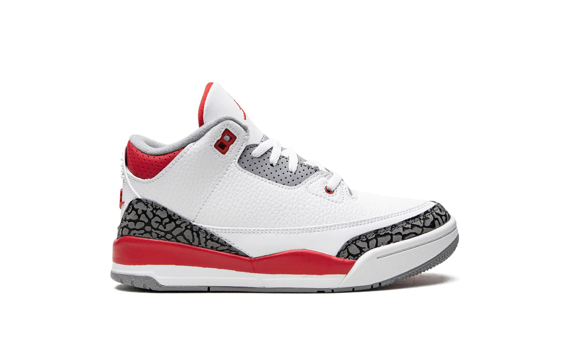 Jordan 3 Retro PS "Fire Red" jordan preschool kids shoes