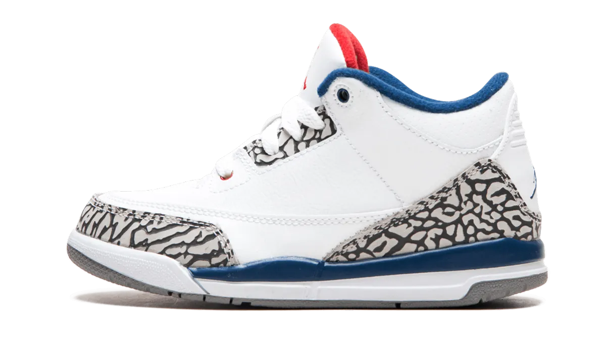 Jordan 3 Retro PS "True Blue" Jordan Pre School shoes