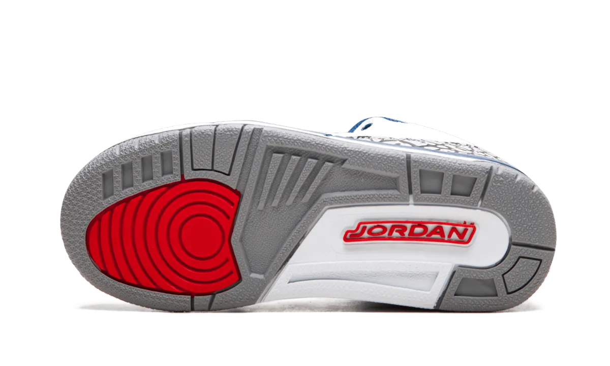 Jordan 3 Retro PS "True Blue" jordan preschool kids shoes