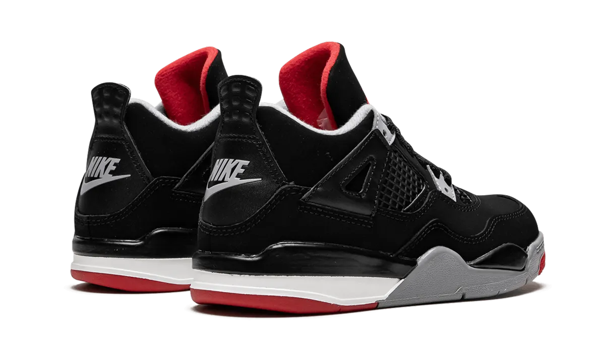 Jordan 4 Retro PS "Bred 2019" jordan preschool kids shoes