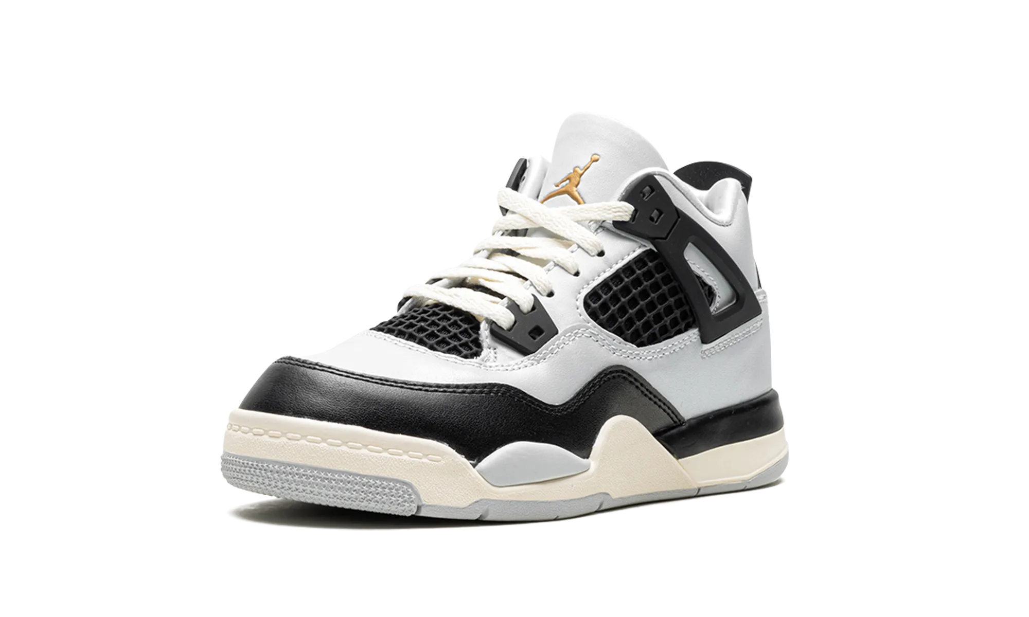 Jordan 4 Retro PS "Platinum Gold" jordan preschool kids shoes